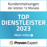 LEG Wohnen Bewertungsportal - ProvenExpert ausgezeichnet